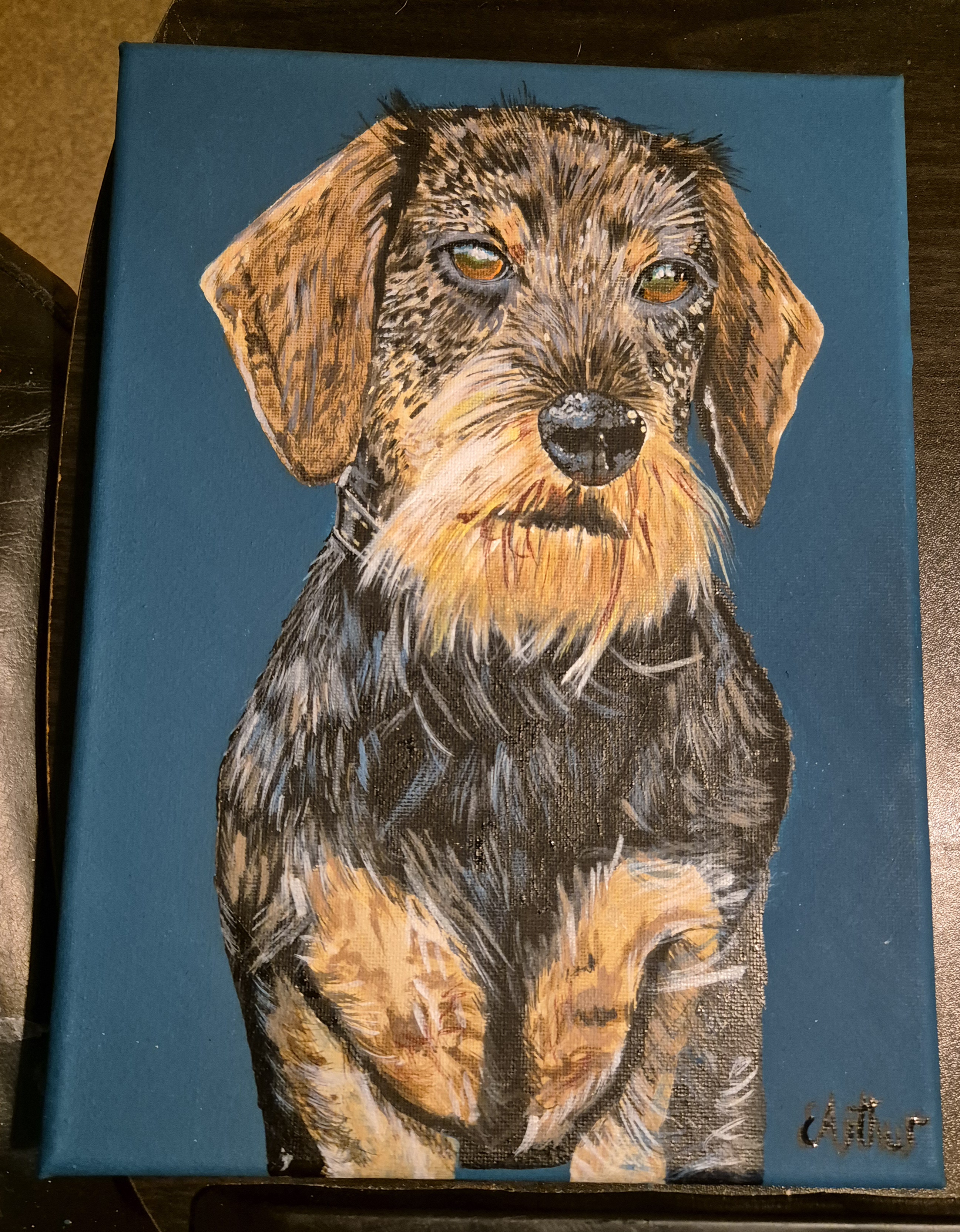 Custom dog portrait