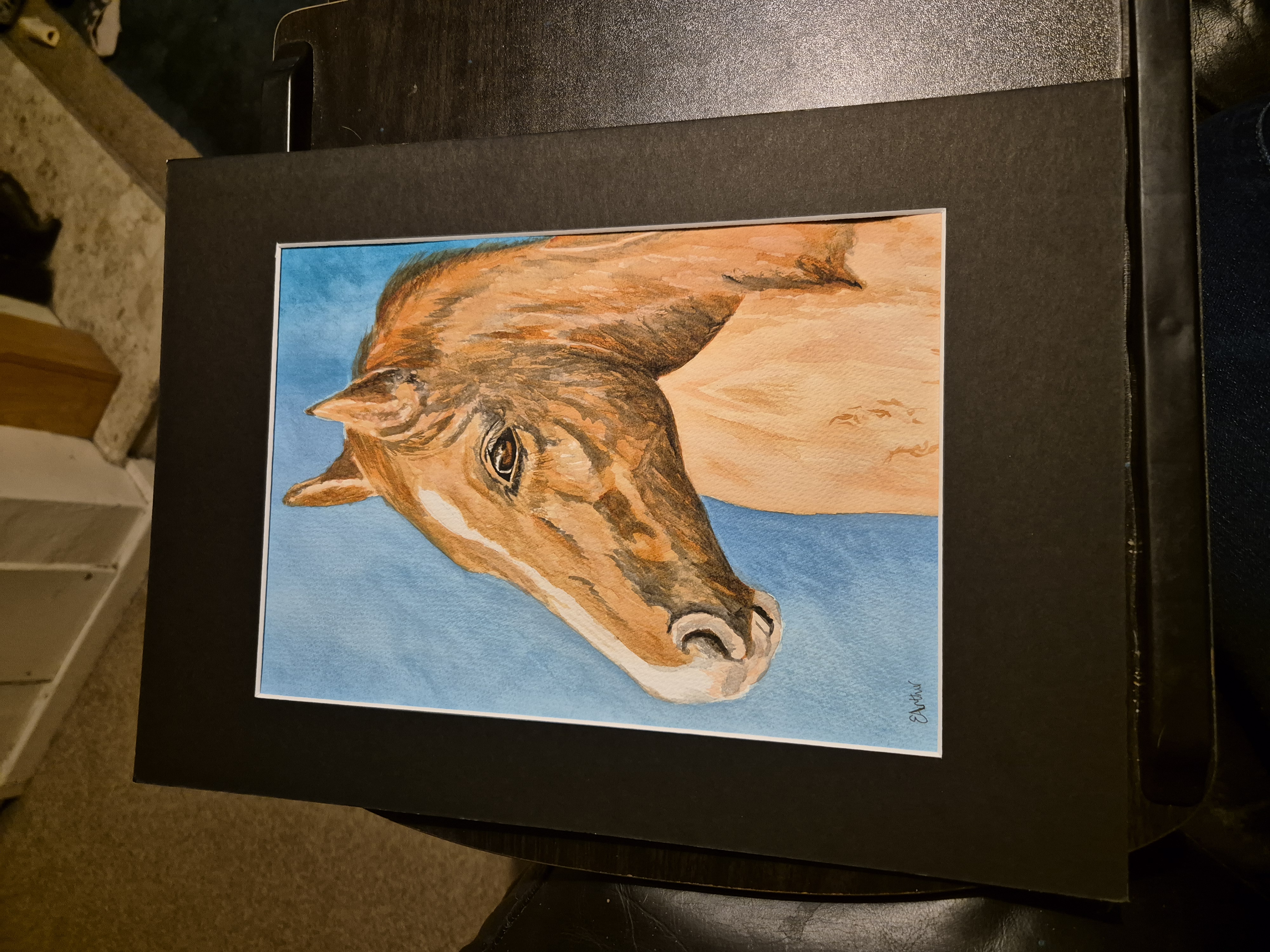 Custom horse portrait