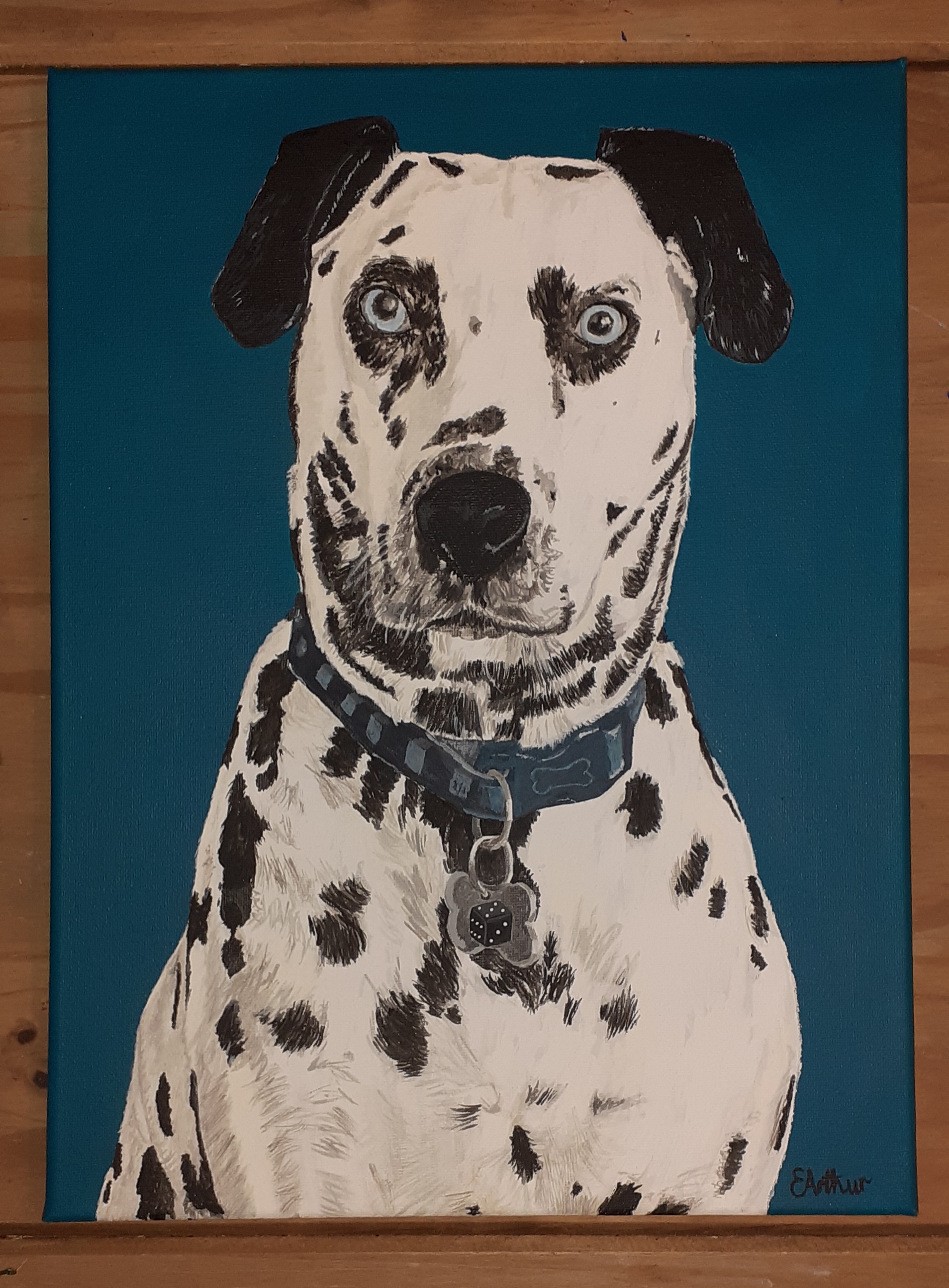 Custom dog portrait