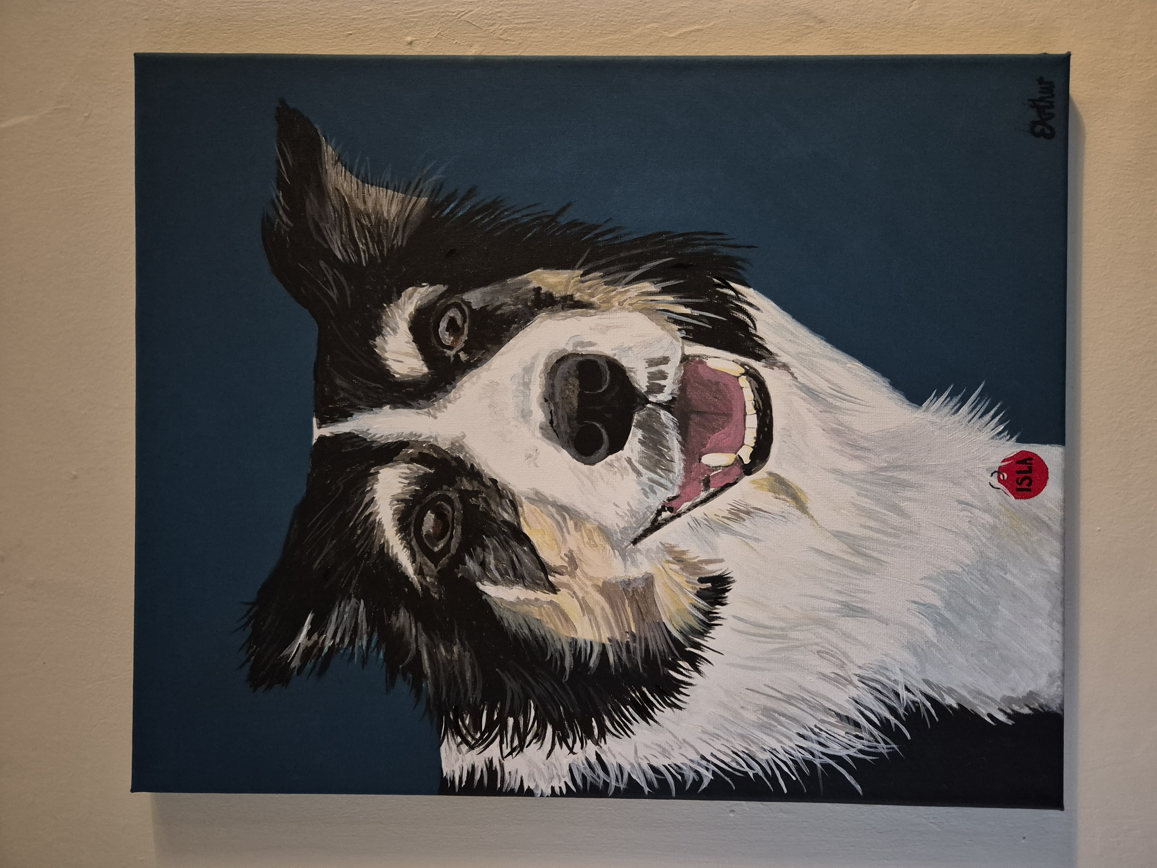 Custom dog portrait
